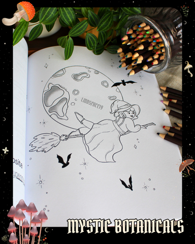 Journal anti-anxiété format voyage : Mystic Botanicals