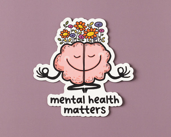 Mental Health Matters Vinyl Sticker