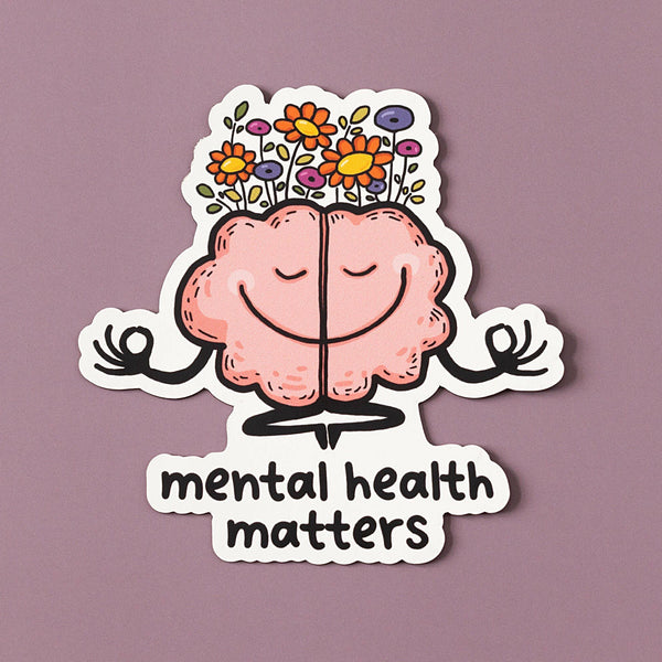 Mental Health Matters Vinyl Sticker