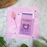 flaming heart matches 