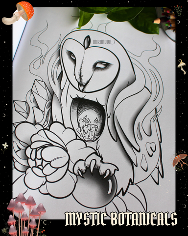 Journal anti-anxiété format voyage : Mystic Botanicals