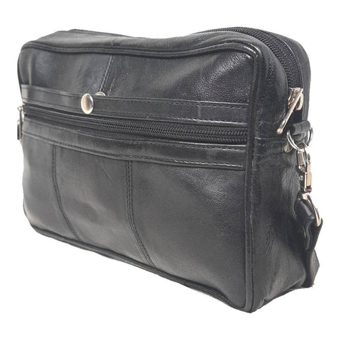 Genuine Leather Lambskin Shoulder Messenger Bag