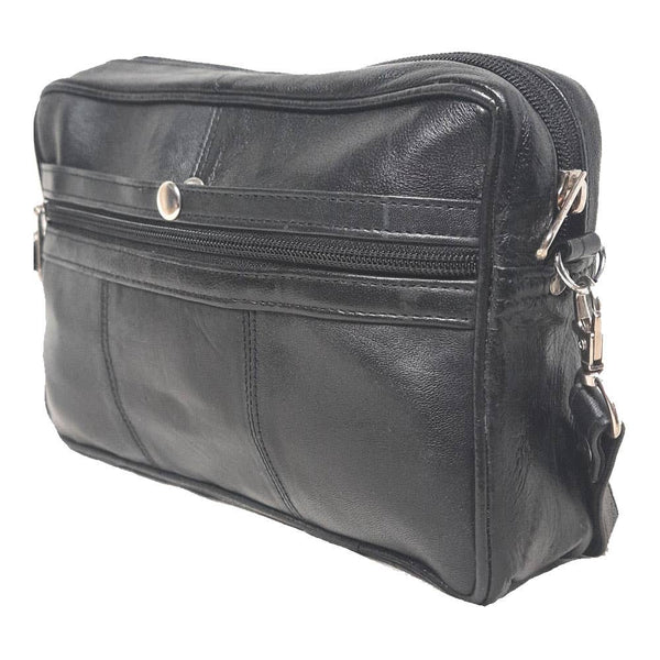 Genuine Leather Lambskin Shoulder Messenger Bag