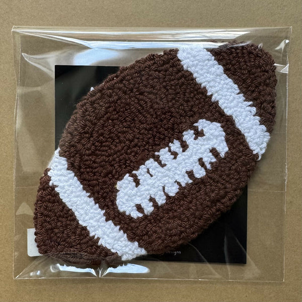 Football Mug Rug