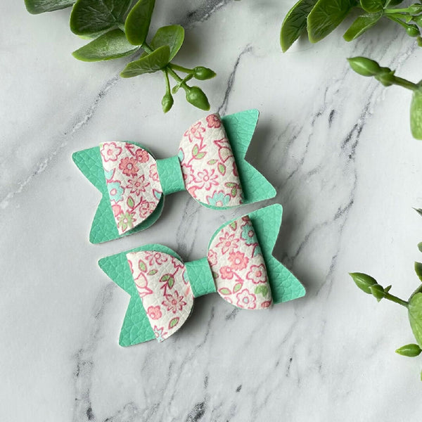 Teal Floral - Minis