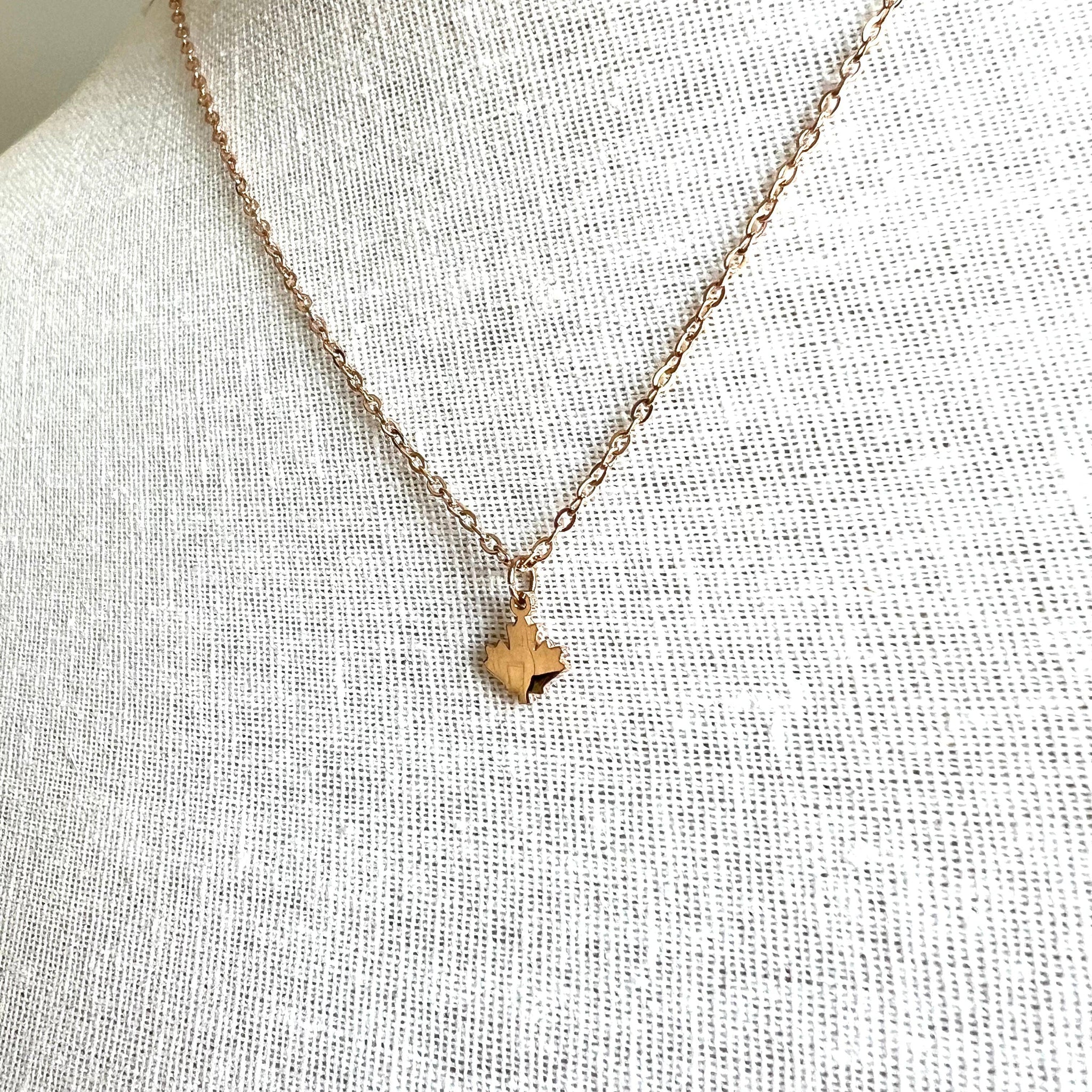 Maple Leaf Necklace