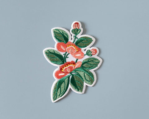 Floral Iron-On Patch