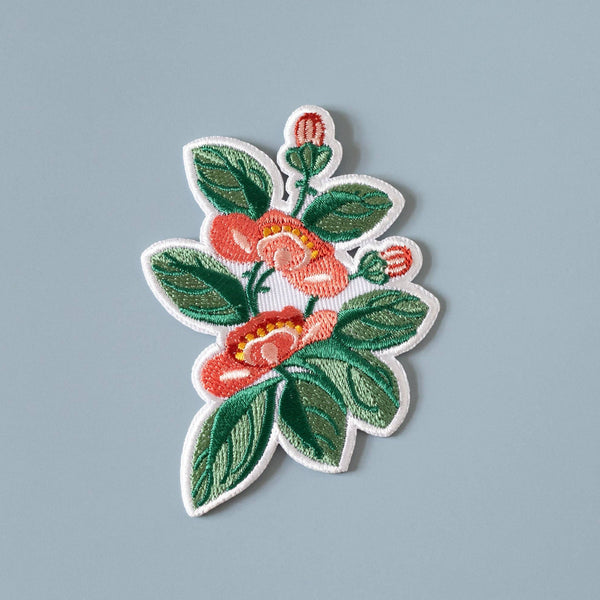 Floral Iron-On Patch