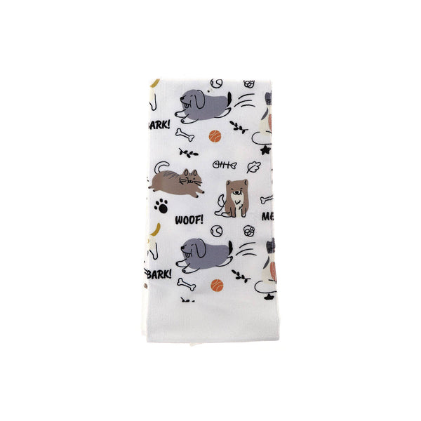 Serviette pour les mains Chien et Chat