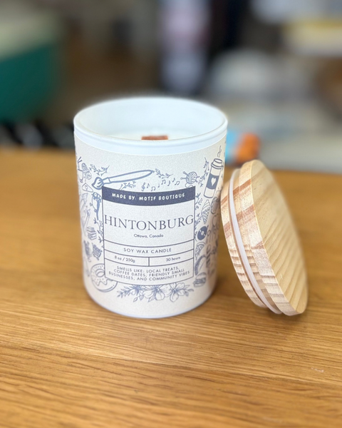 Hintonburg 8oz Candle - Made by Motif