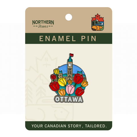 Ottawa in Bloom Enamel Pin