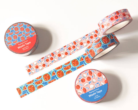 Cute Lemon Washi Tape - 15mm x 10m