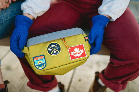 Compact design CANADA TRAVEL KIT TOILETRY BAG