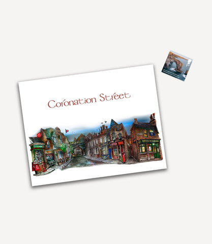 Carte postale de Coronation Street