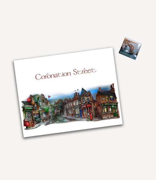 Carte postale de Coronation Street