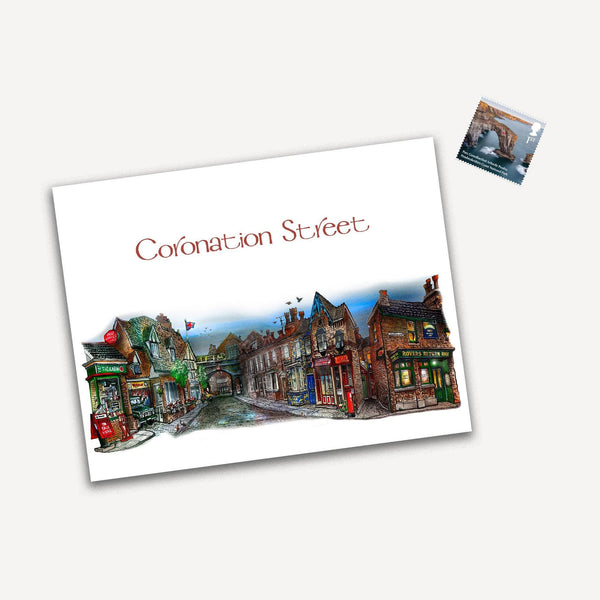 Carte postale de Coronation Street