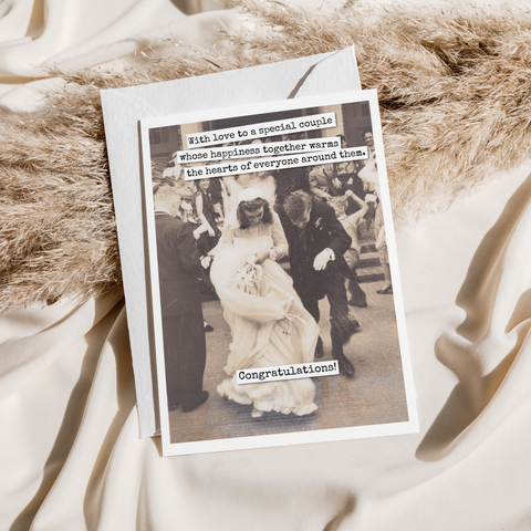 Wedding Card. With Love To A Special Couple...
