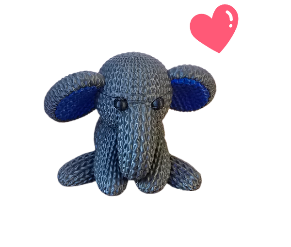 Crochet Style Elephant