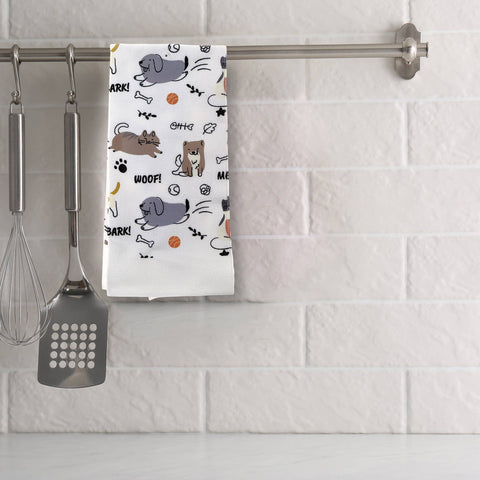 Serviette pour les mains Chien et Chat