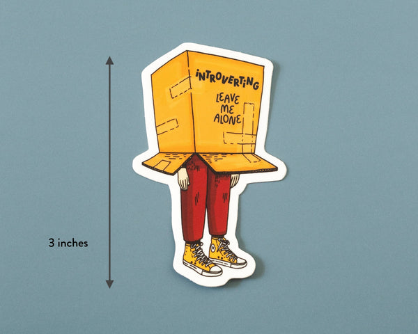 Funny Introvert Sticker