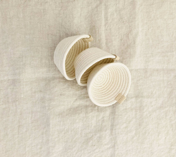 Mini White Rope Bowl