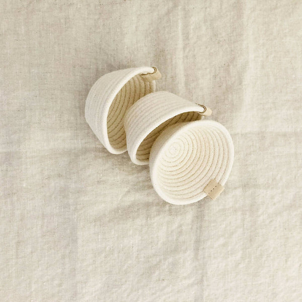 Mini White Rope Bowl