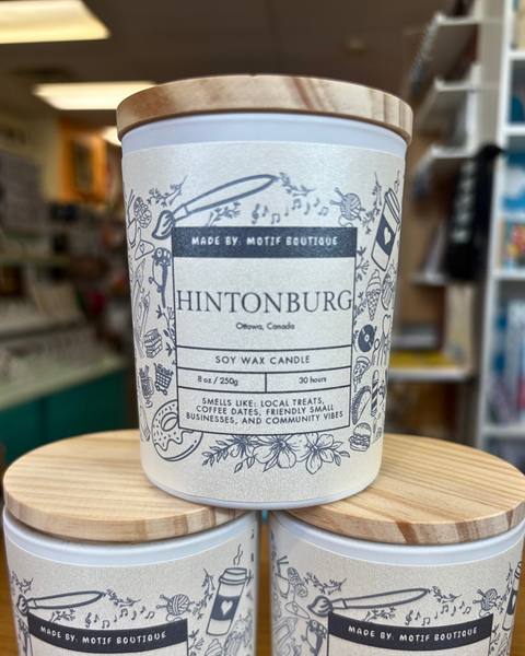 Hintonburg 8oz Candle - Made by Motif