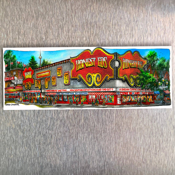 Honest Ed's Toronto Fridge Magnet