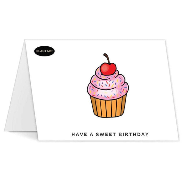 Have a Sweet Birthday Plantable Greeting Card