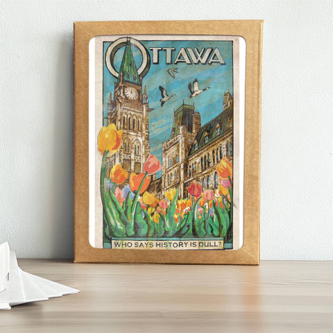 Ottawa Canada Historic Greeting Card | Canada Not For Sale