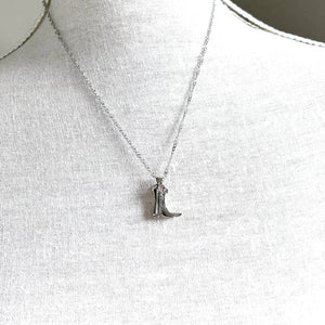 Western Boot Necklace 