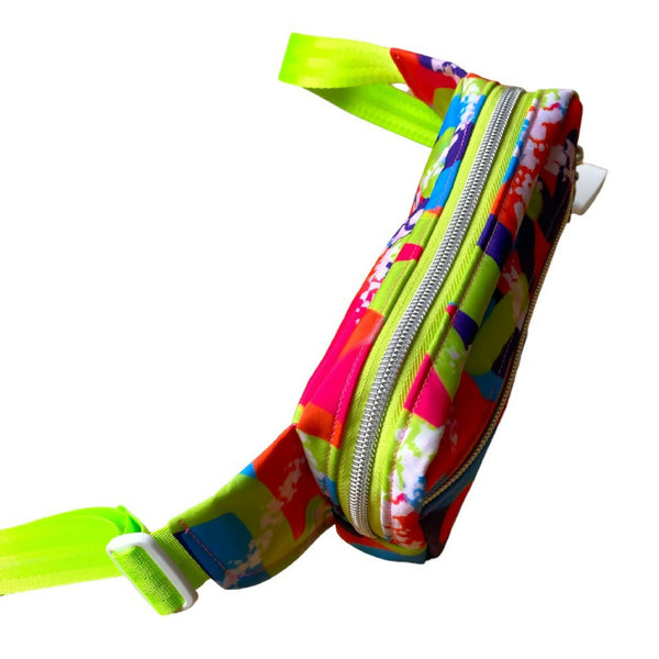 Neon Abstract Belt Bag