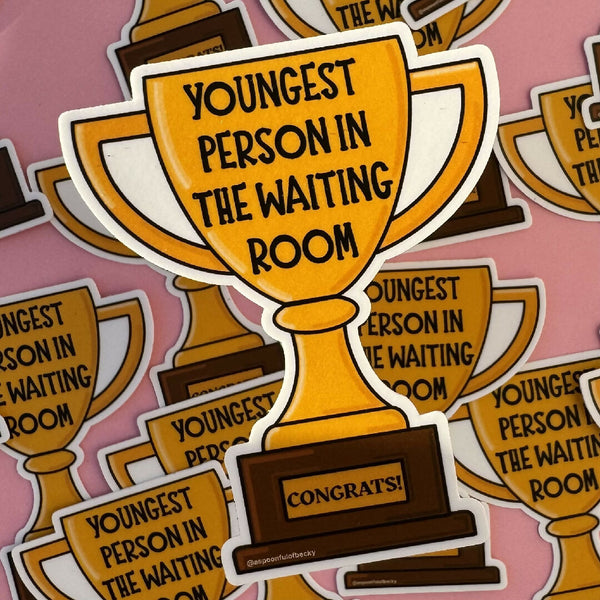Chronic Illness Trophy Sticker by A Spoonful of Becky Designs