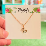 Aries astrology necklace gold 