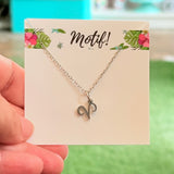 Aries astrology necklace silver 
