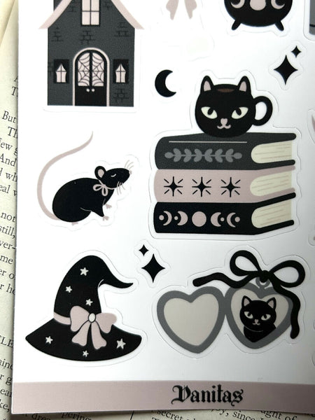 Sticker Sheet | Pink Witch