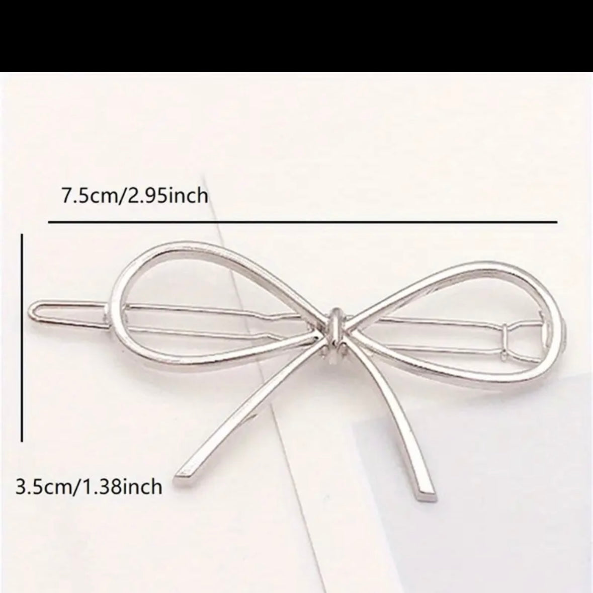 Bow Barrette