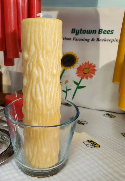 Beeswax 'Lava Lamp' Candle