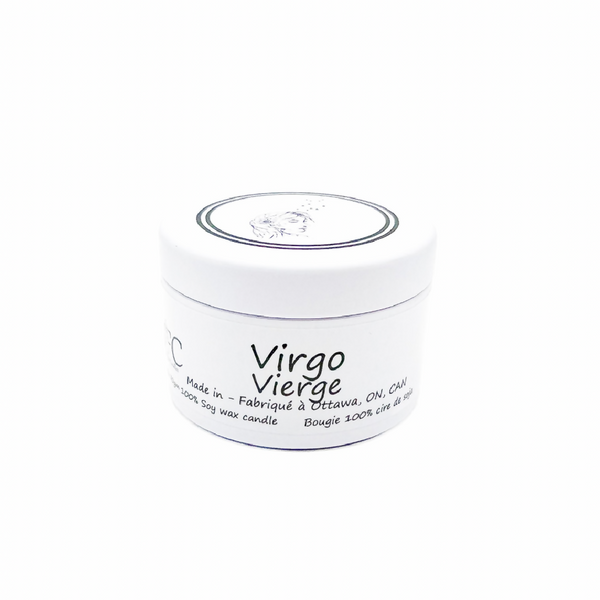 Virgo Zodiac Candle 2oz