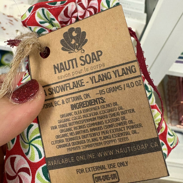 Ylang ylang snowflake