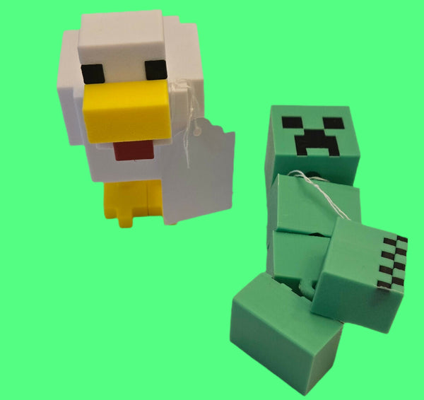 MINECRAFT THEMED 3D PRINTS: BRING YOUR DIGITAL WORLD TO LIFE