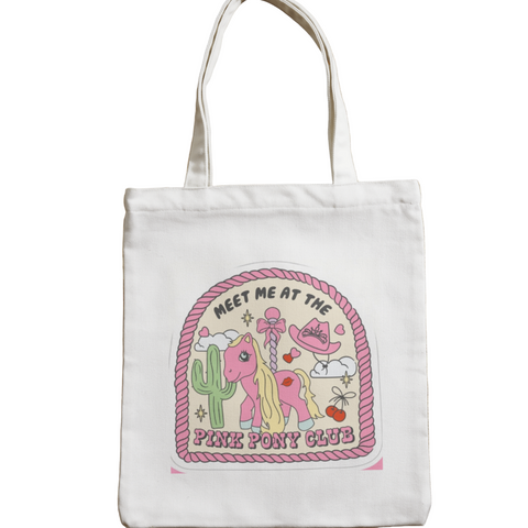 Pink Pony Club - Motif Tote Bag