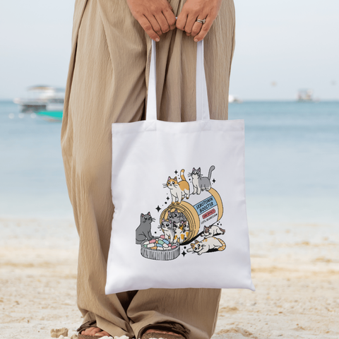 CAT Serotonin Booster - Motif Tote Bag