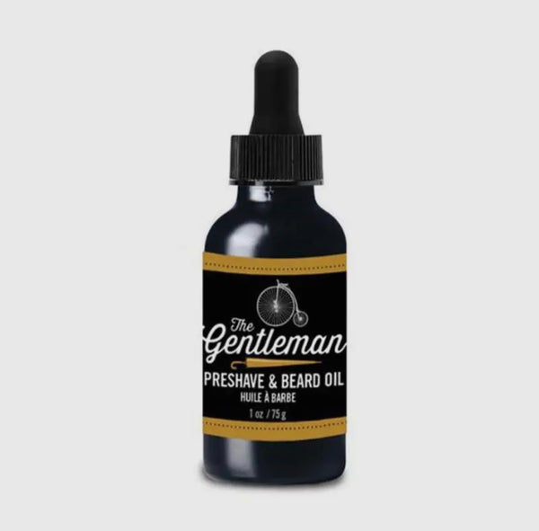 L'huile à barbe pour gentleman