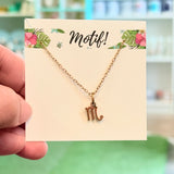 Astrology Sign Necklace 