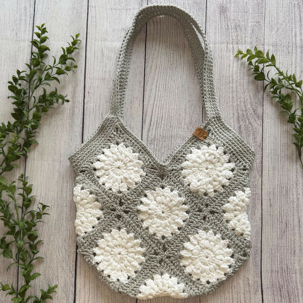 Handbag - Starburst Granny Squares