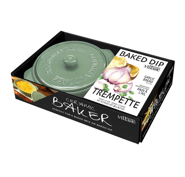 Sage Green Ceramic Baker Gift Set