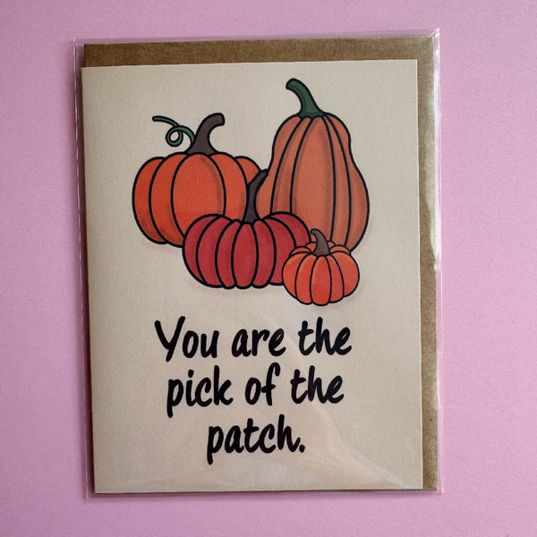 Pick of the Patch Greeting Card