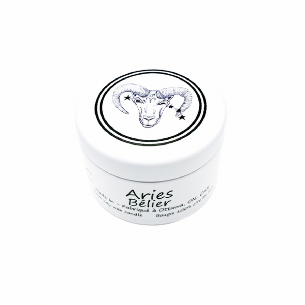 Aries Zodiac Candle 2oz
