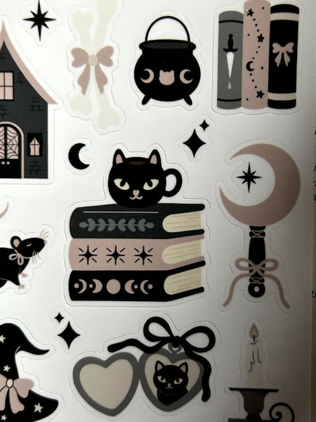 Sticker Sheet | Pink Witch